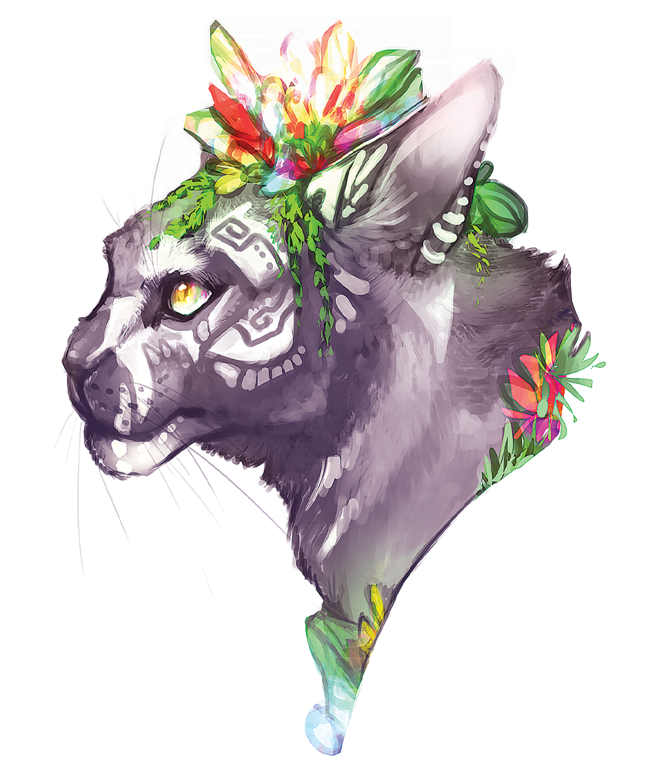 Candyskull Cat